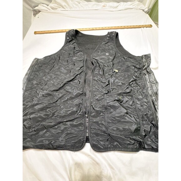 Gule Gule Unisex Heated Vest Adjustable Size Large w/ Zipper for Outdoors Black - Picture 2 of 13